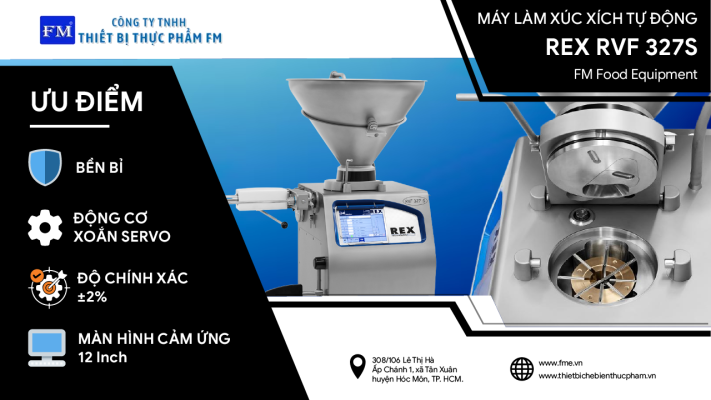 máy làm xúc xích tự động RVF-327S