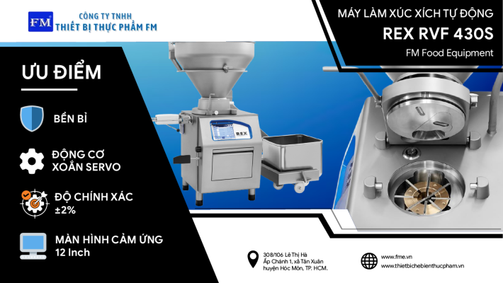 máy làm xúc xích tự động RVF-430S