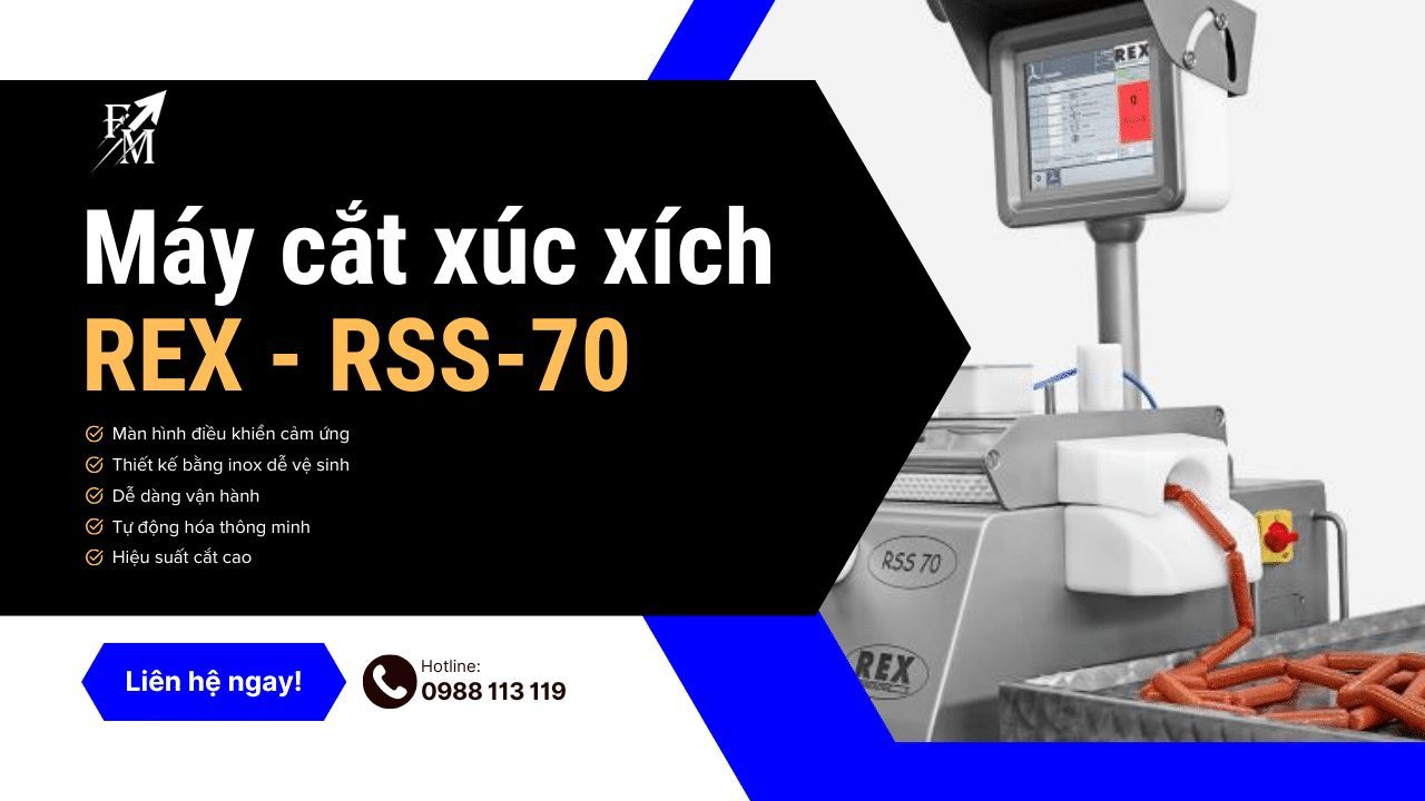 Hệ thống cắt xúc xích REX - RSS-70